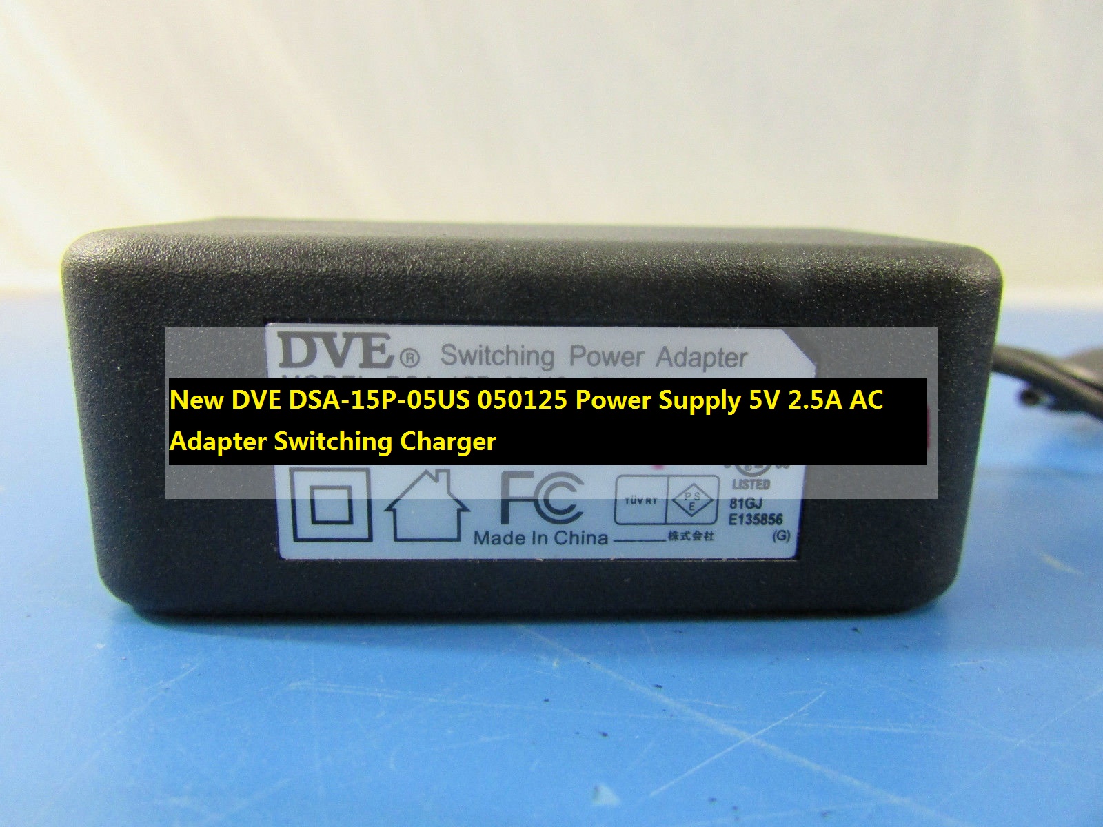 100% Brand New & High Quality 5V 2.5A AC Adapter DVE DSA-15P-05US 050125 Power Supply Ch